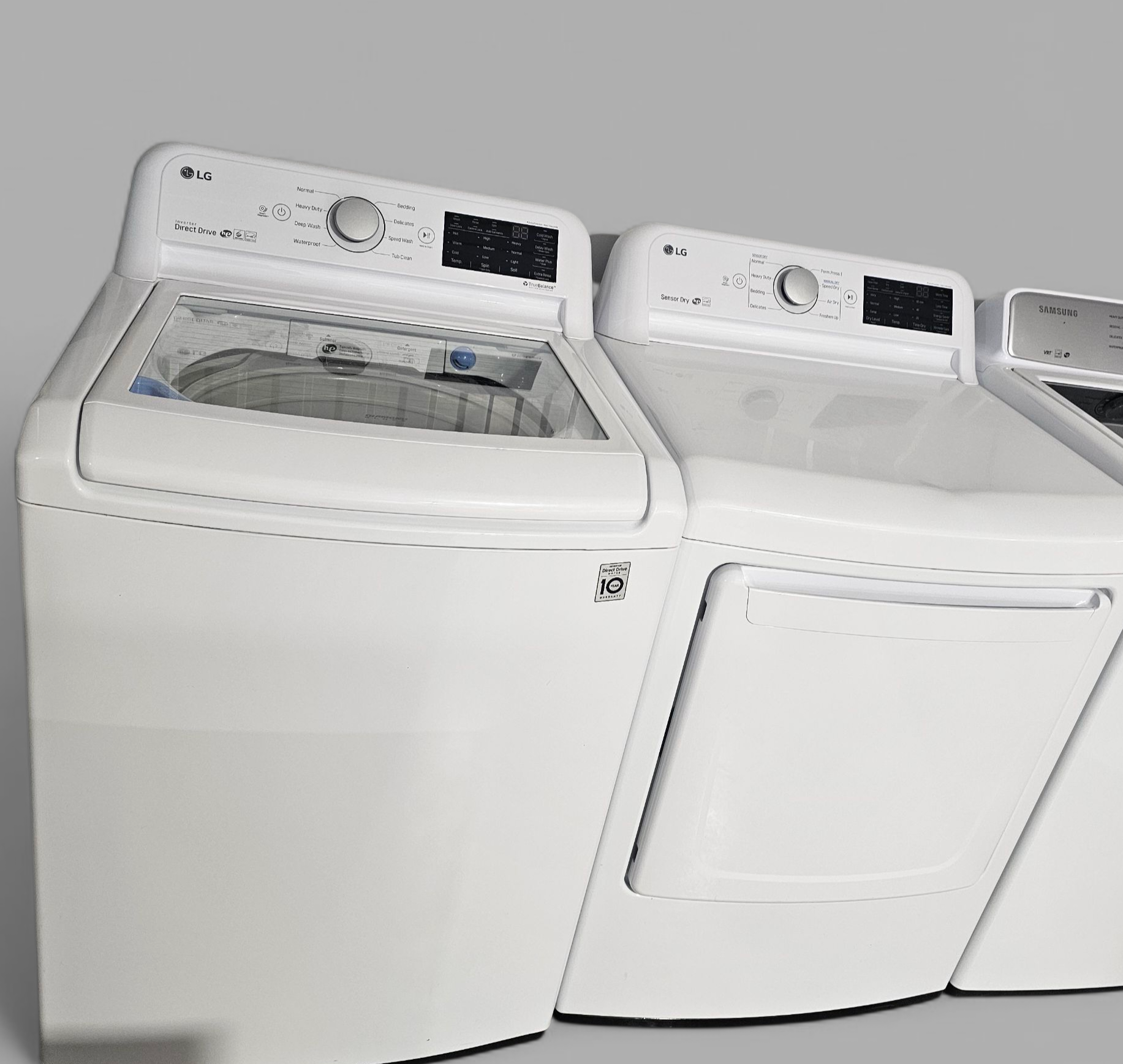 Duo laveuse et sécheuse LG