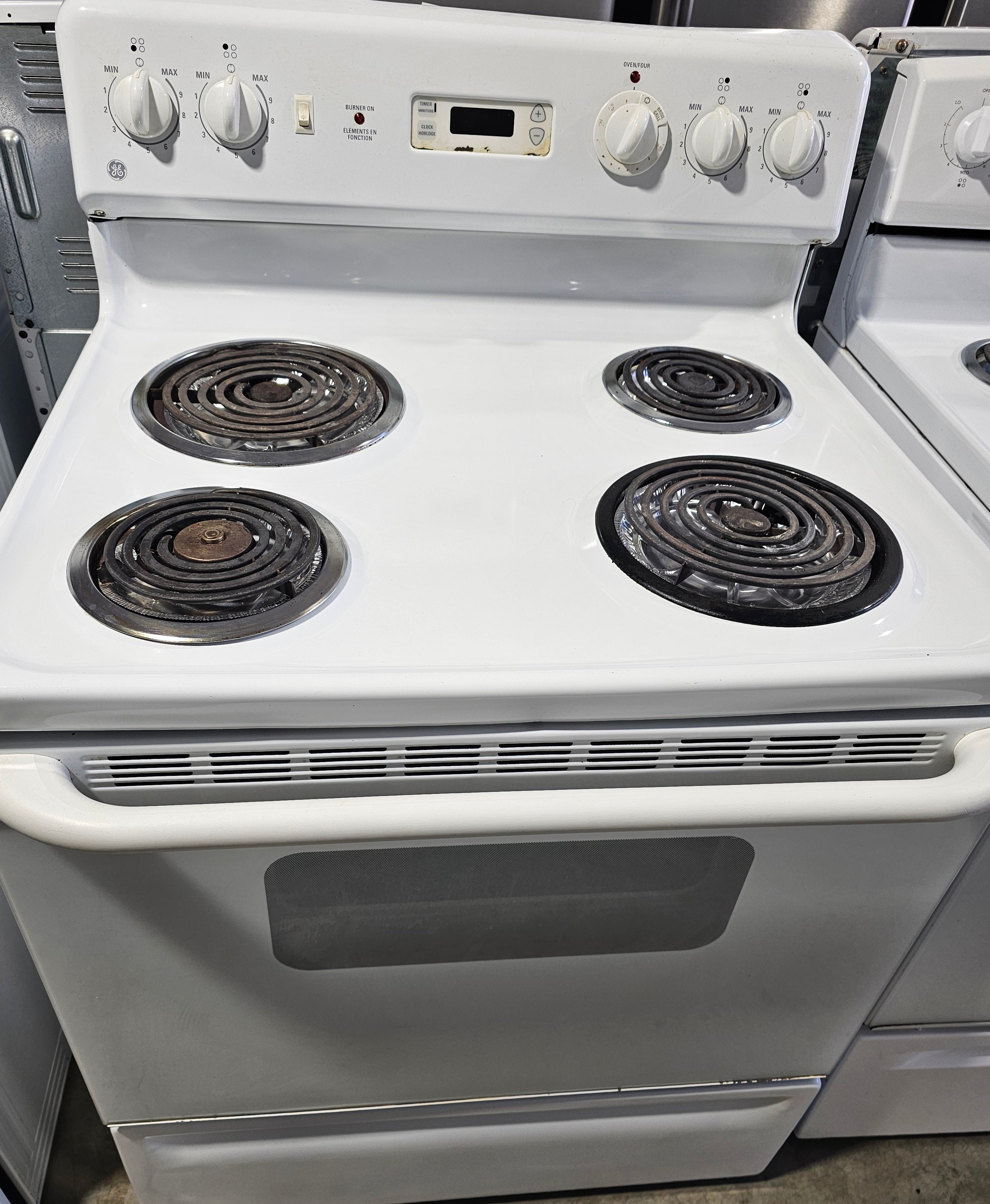 Cuisinière serpentin marque ge