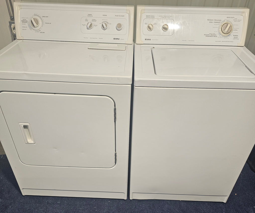 Duo laveuse et sécheuse kenmore