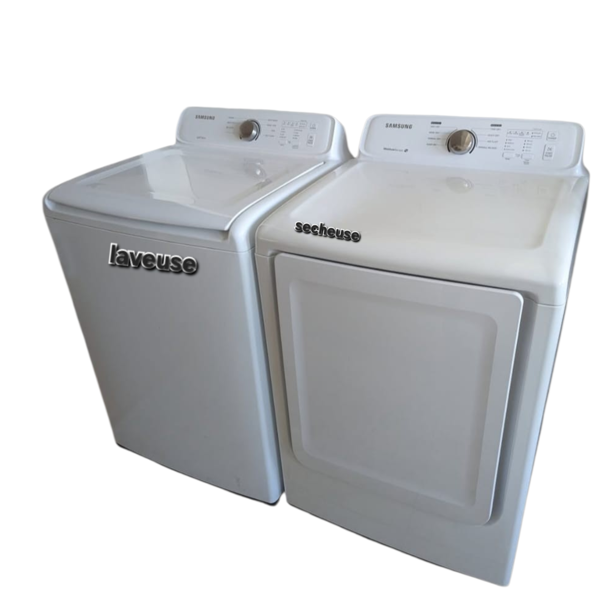 Duo laveuse et sécheuse samsung reconditioner