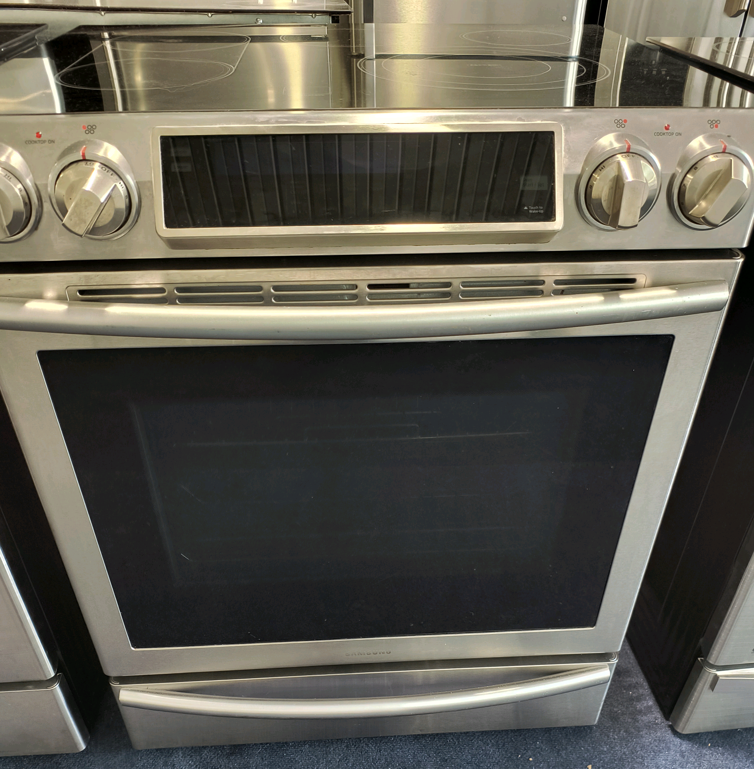 Cuisinière Samsung haute gamme a conviction 30"