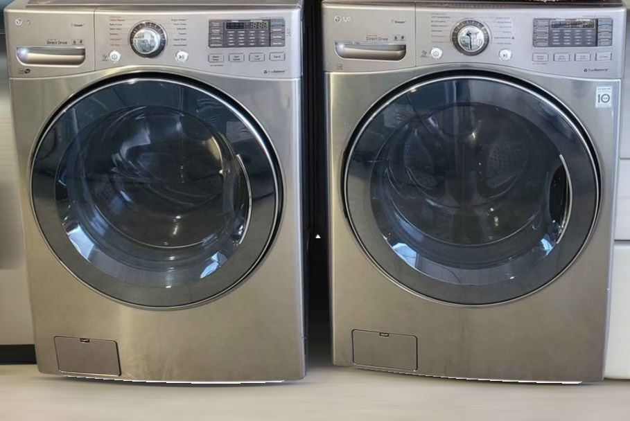 Duo laveuse et sécheuse frontale Lg reconditioner